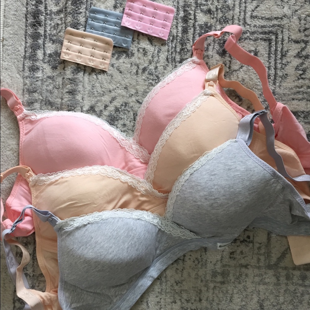 3 pack Nursing Bras
